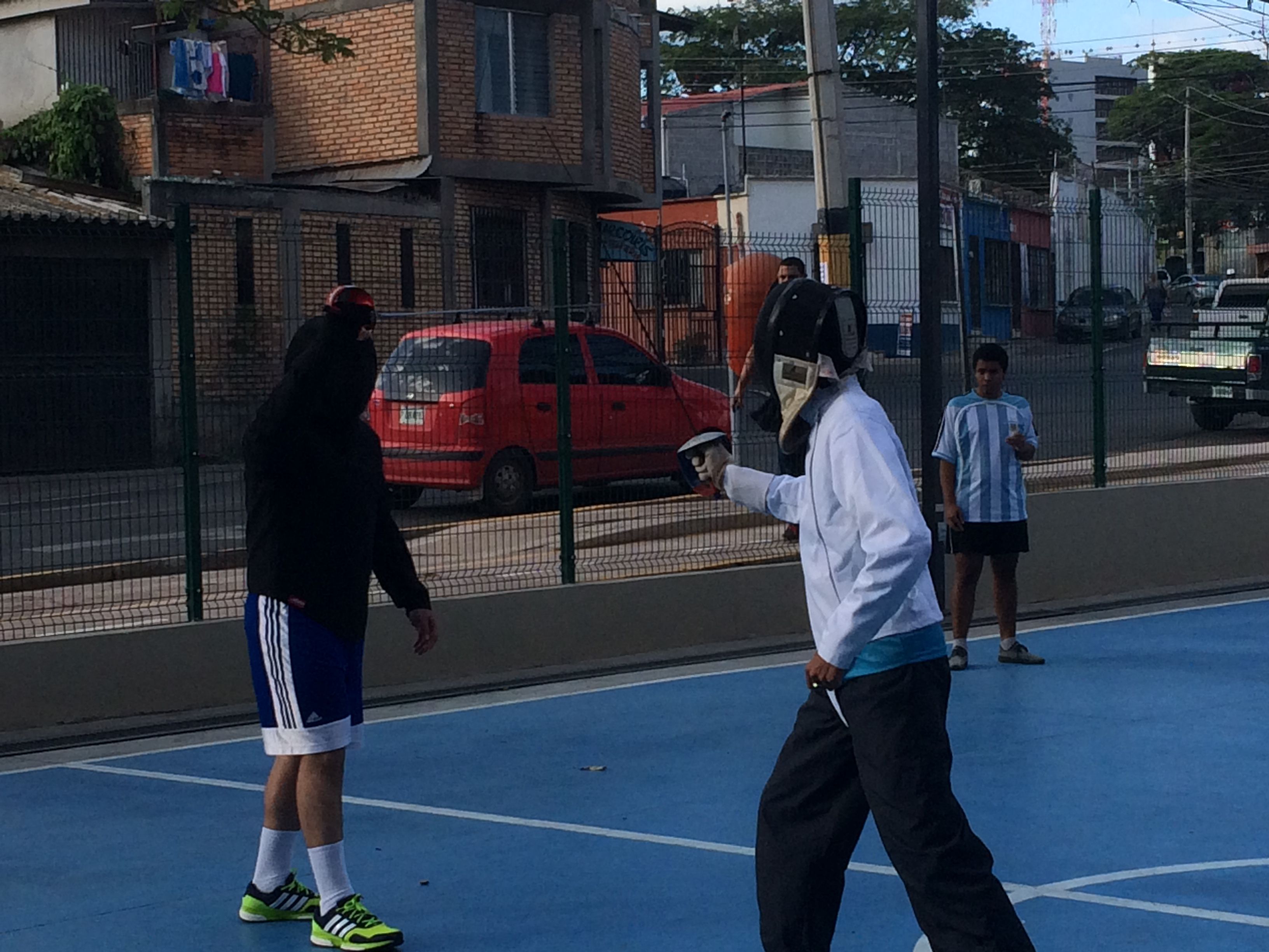 World Fencing Day celebration in Honduras 