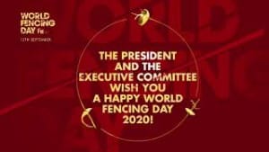 The President and Executive Committee wish you a happy world fencing day 2020!