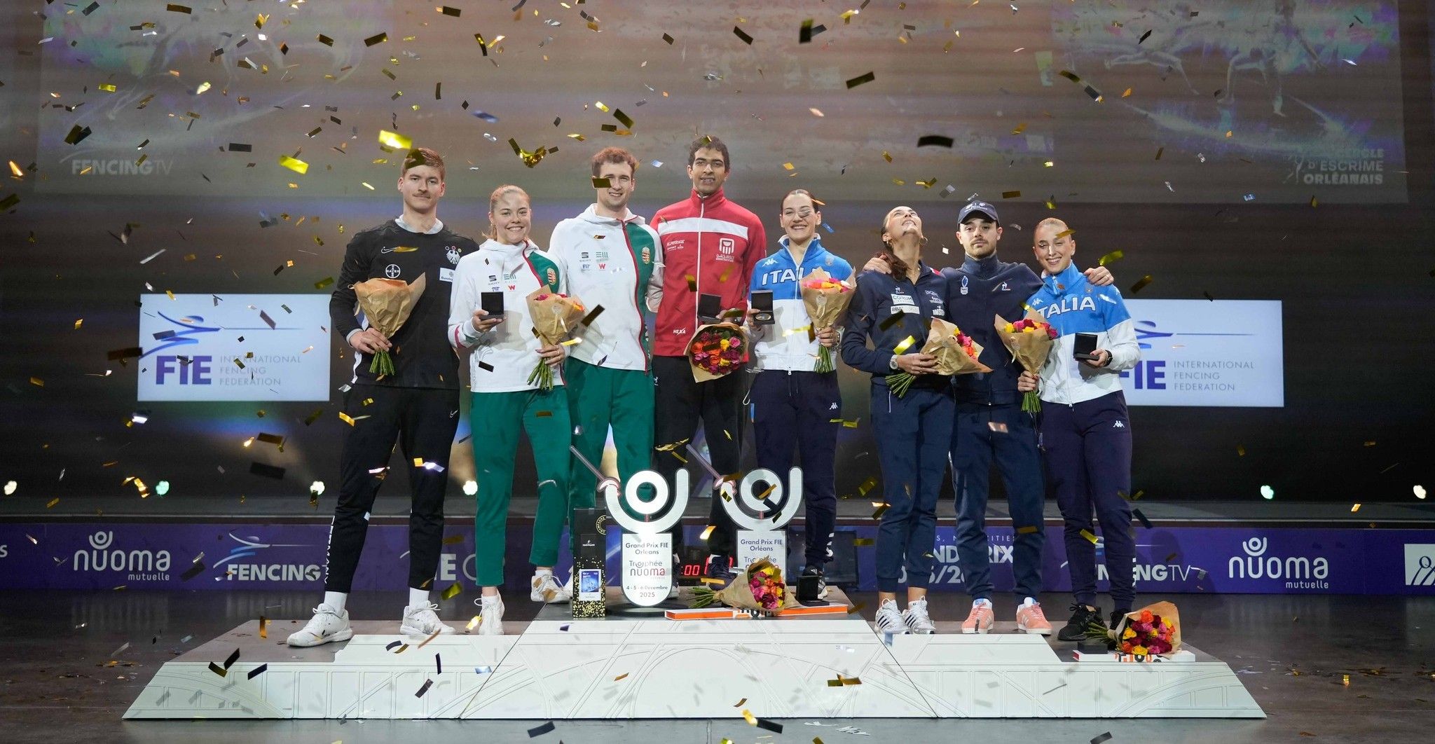 Italy’s Battiston, Hungary’s Rabb Win Orleans Trophée Nuoma Sabre Grand Prix
