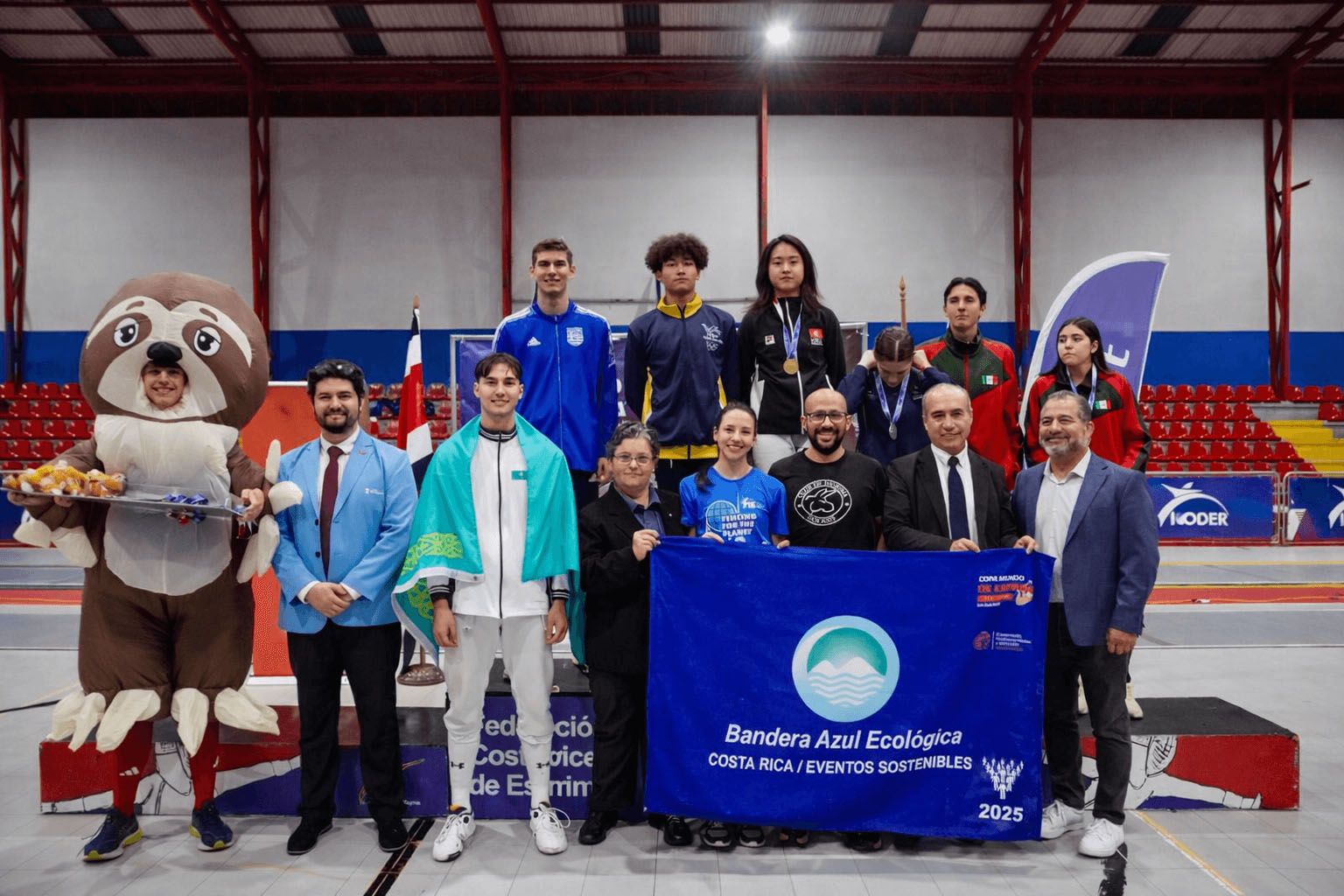 Costa Rica Junior Epee World Cup Earns Blue Flag Again