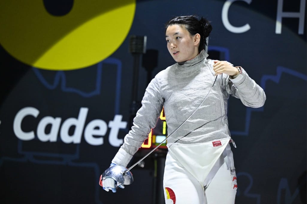 Pan of China Claims Cadet Women’s Sabre Gold, Completes Double in Rio