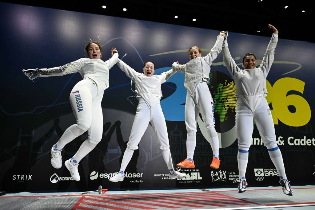 Russia Secures Junior Women’s Team Sabre Gold in Rio Thriller
