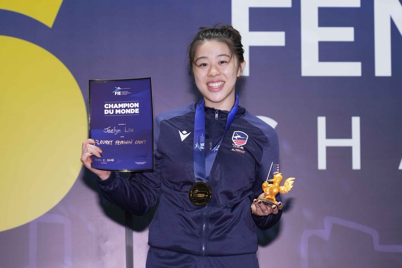 Jaelyn Liu Makes History with Third Consecutive Cadet World Title