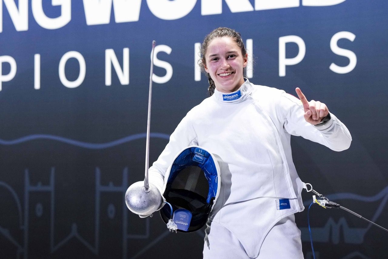 Latvia's Sofija Prosina Makes History in Winning World Championship in Junior Women's Epee