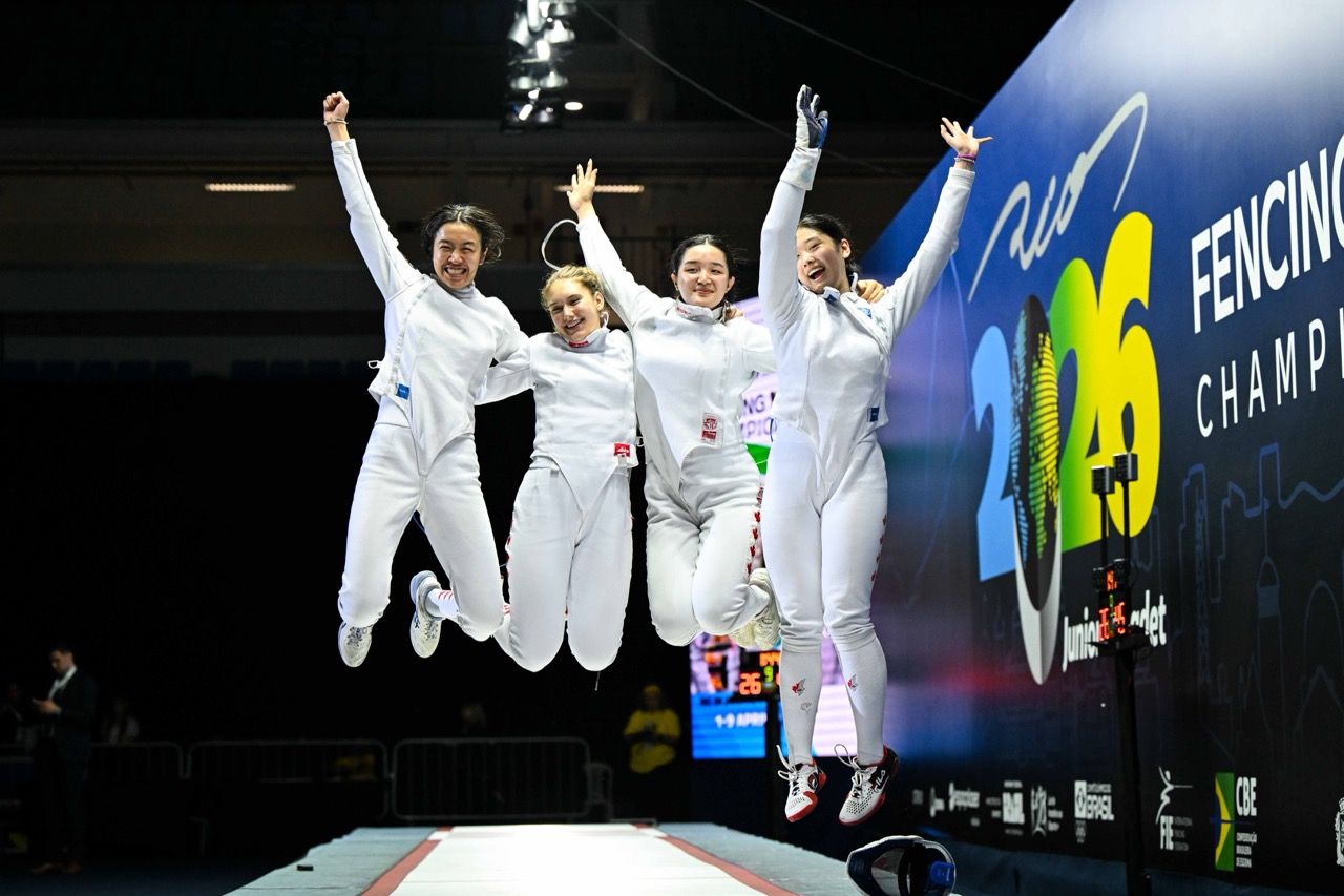 Canada Make History in Junior Women's Epee Team Gold