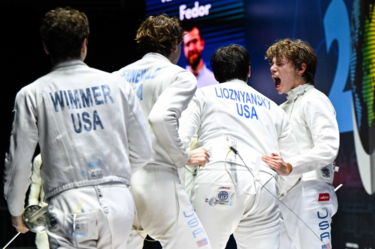 United States Win Epic First Junior Men's Epee Team World Title in Rio