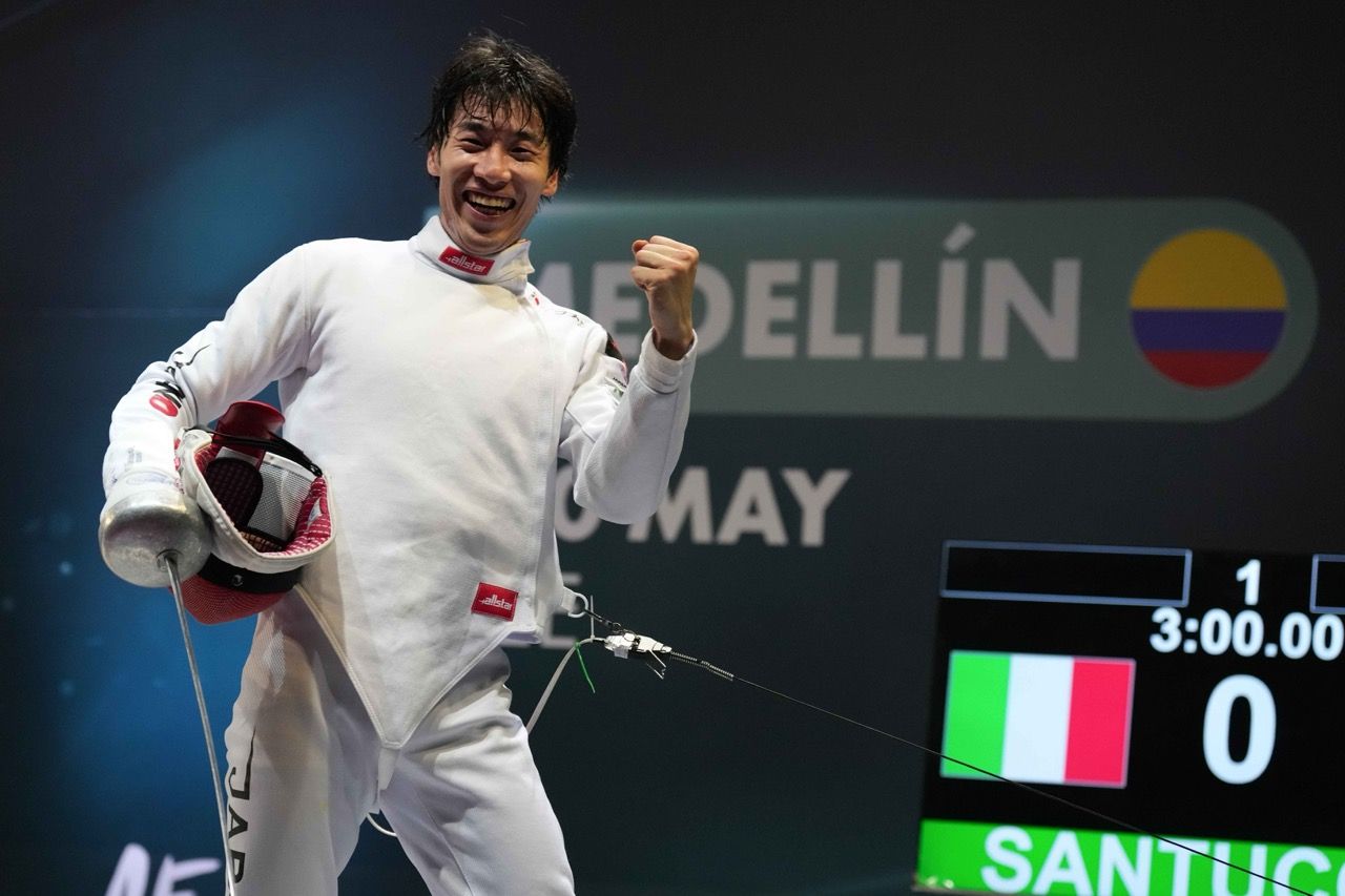 Kano of Japan is Golden Again in Medellin