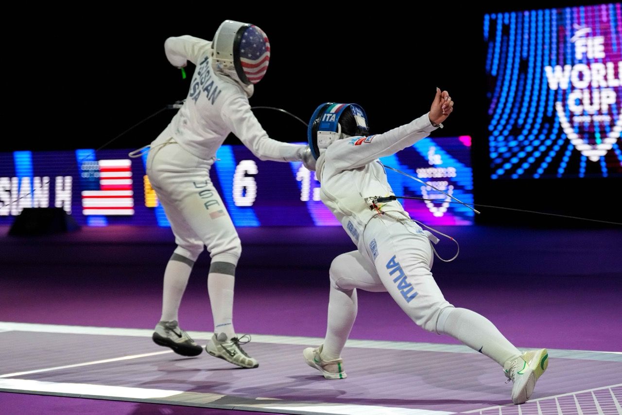 Santuccio Dominates in St Maur to Claim Women’s Epee World Cup Gold