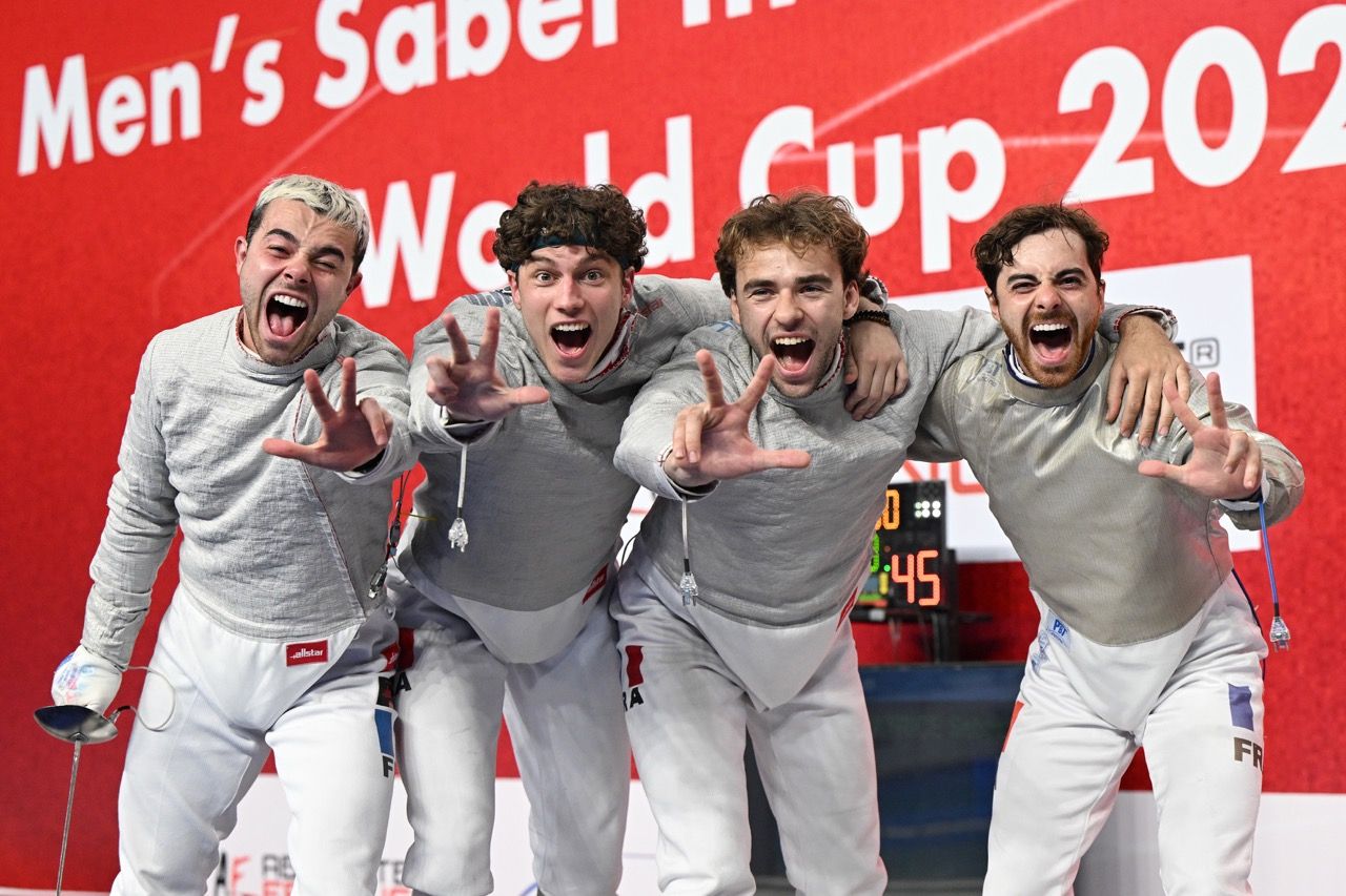 France Asserts Dominance in Cairo to Claim Sabre World Cup Team Gold