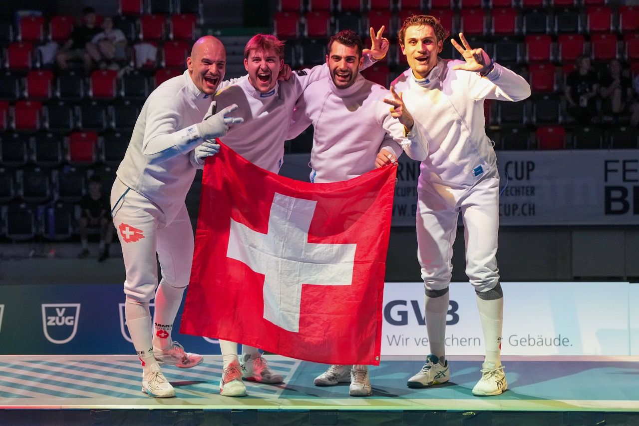 Switzerland Triumphs on Home Soil to Claim Berne Epee Team Gold
