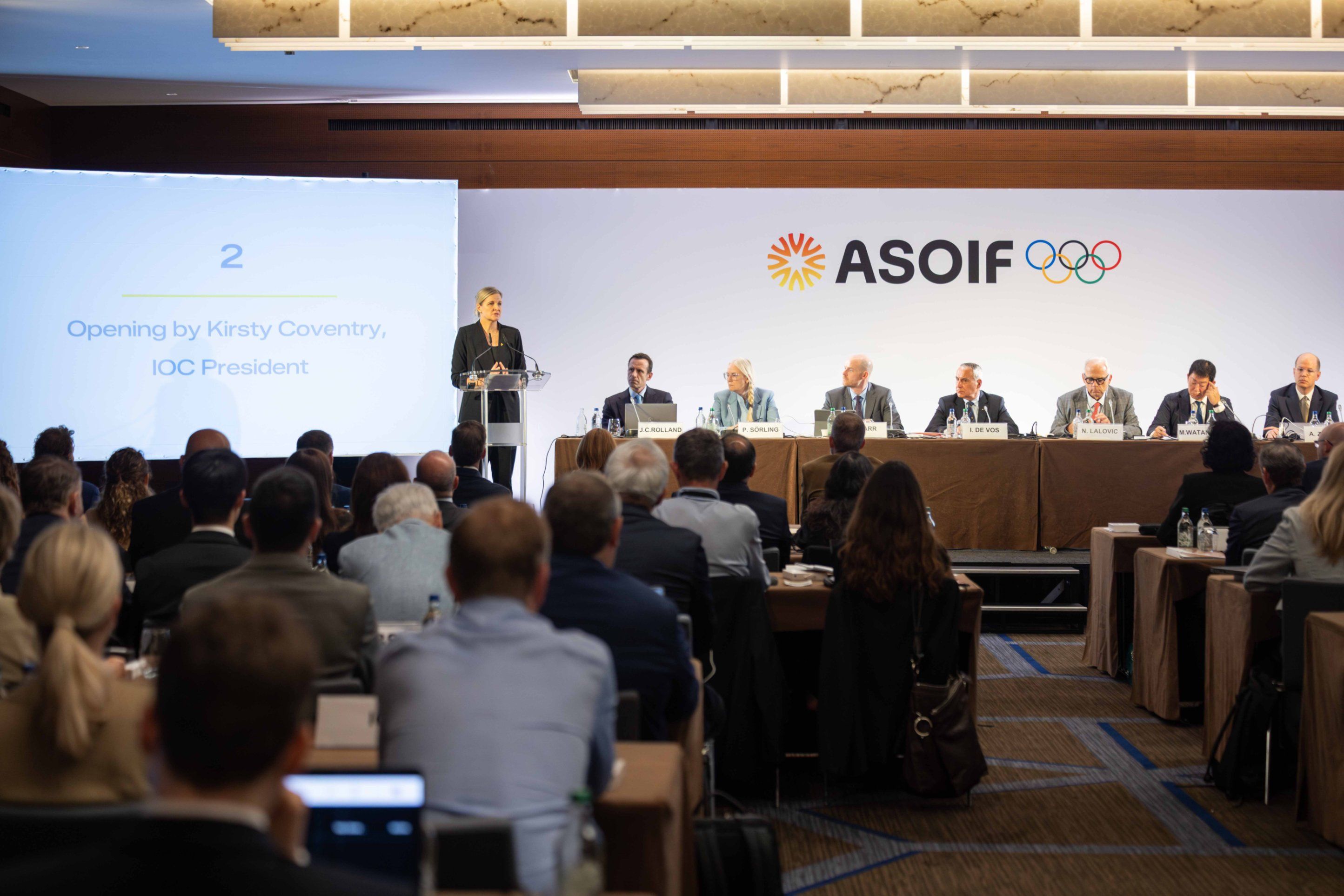 Active ASOIF engagement reinforces FIE’s role as strong Olympic Movement partner 