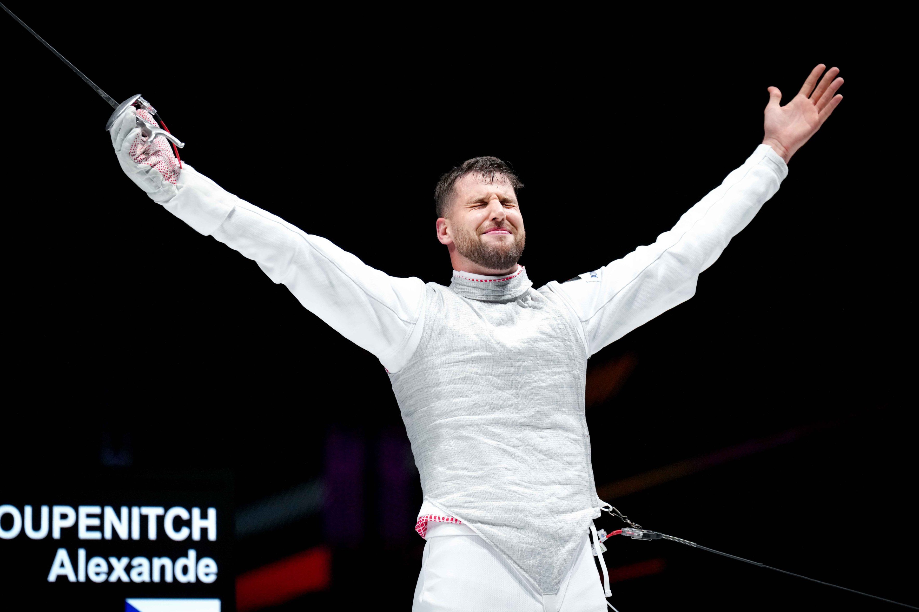 CHOUPENITCH MAKES HISTORY IN HONG KONG WITH SPECTACULAR MEN'S FOIL WORLD TITLE
