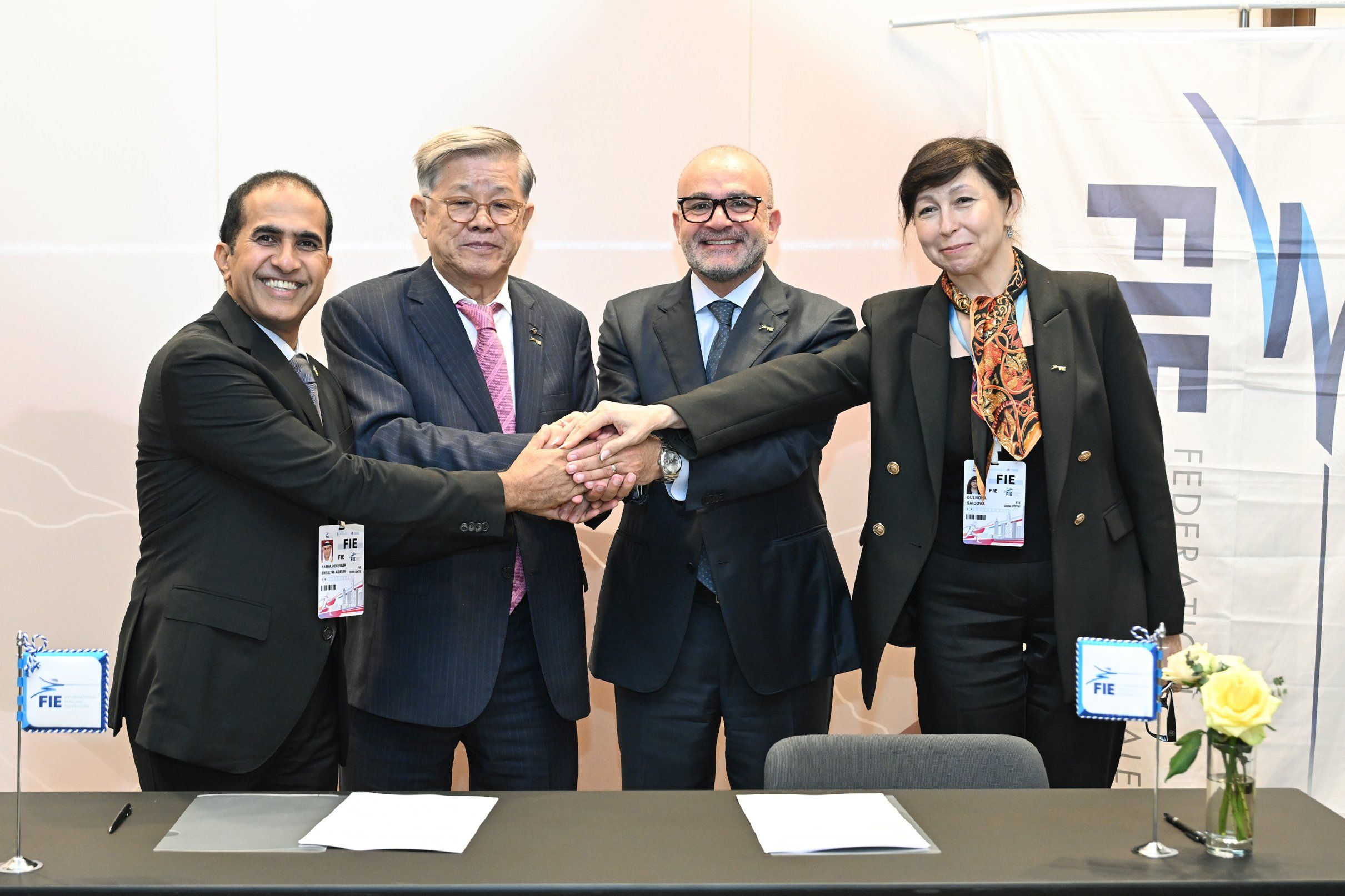 FIE SIGNS SERIES OF LANDMARK COOPERATION DEALS TO ELEVATE FENCING GLOBALLY