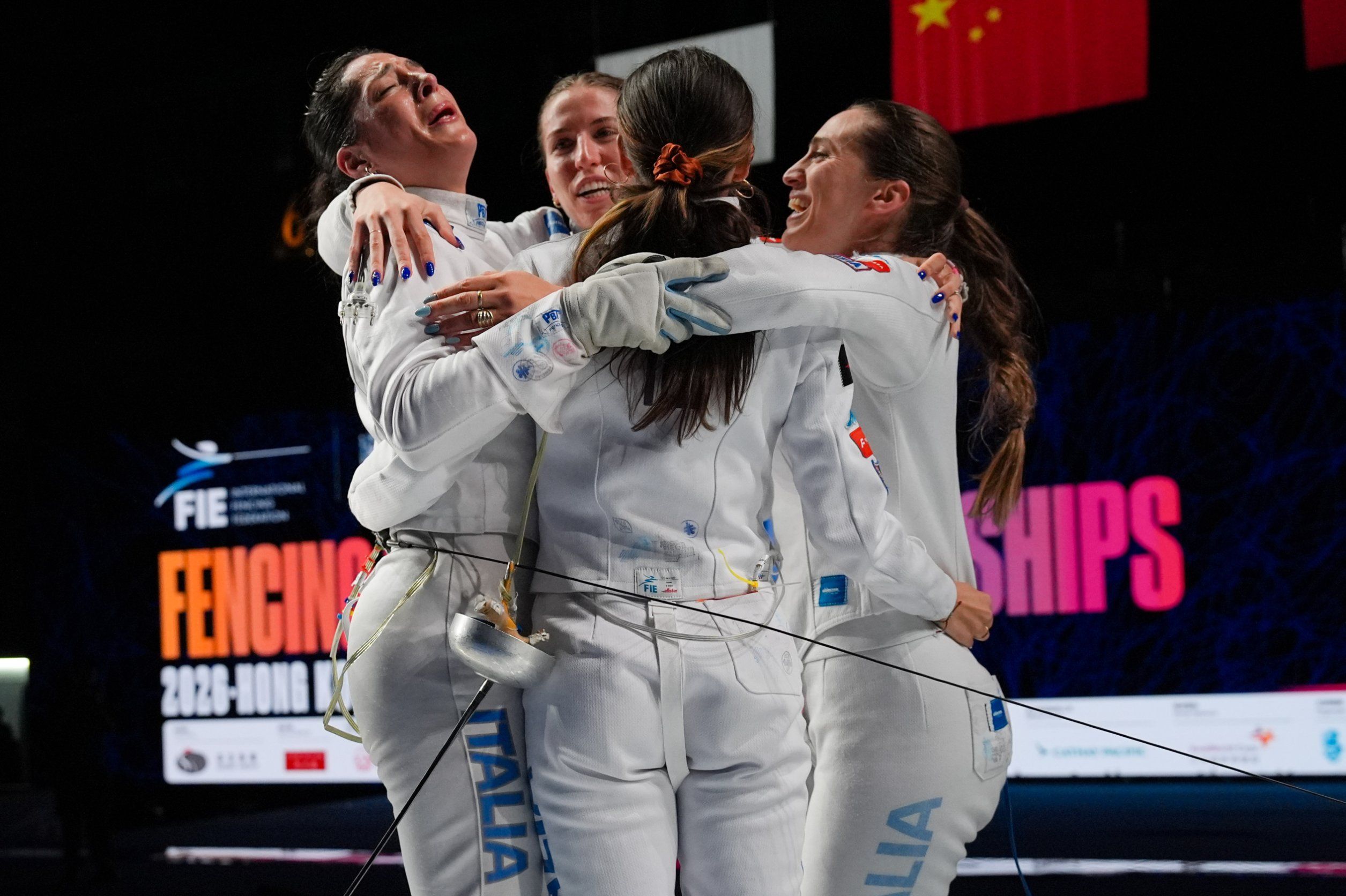 ITALY SURVIVES ESTONIAN CHARGE TO CLAIM WOMEN’S TEAM EPEE WORLD TITLE