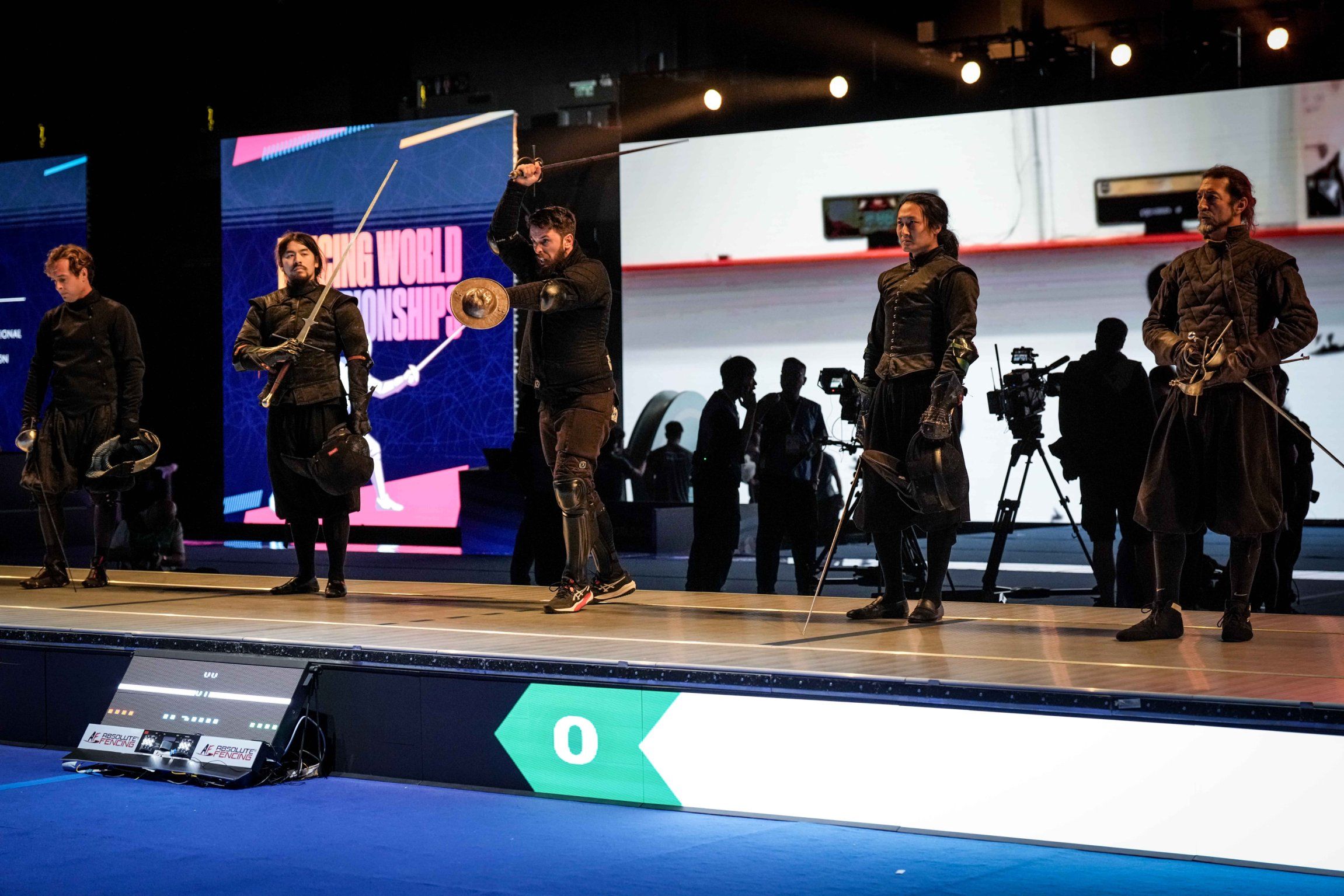PAST MEETS PRESENT AS HISTORICAL FENCING TAKES CENTRE STAGE AT THE WORLD CHAMPIONSHIPS