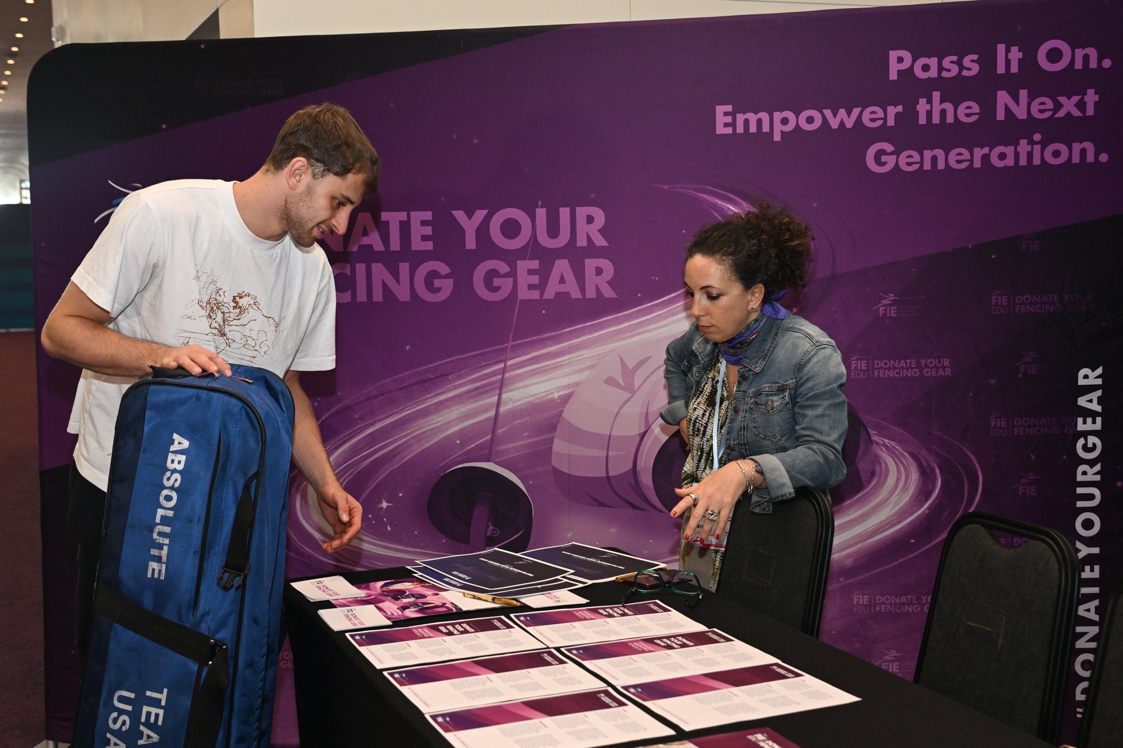 FENCING COMMUNITY RALLIES TO SUPPORT DONATE YOUR FENCING GEAR