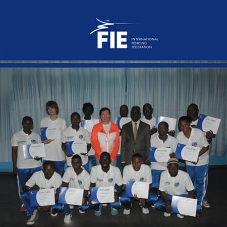 The 14 graduates of the 10th class have received their diplomas