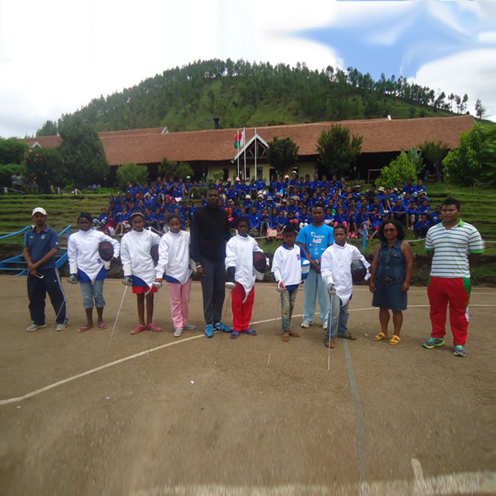 Review of the Olympic Solidarity training course for fencing leaders in Madagascar